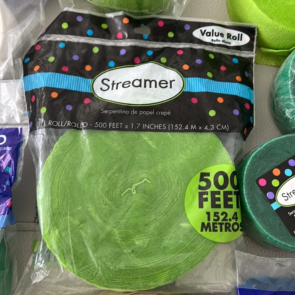 Party Supplies - Streamer